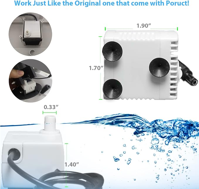 Aerogarden Replacement Pump Compatible