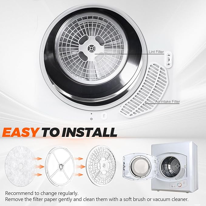 【Polyester Upgrade】20 PCS Dryer Exhaust Filter