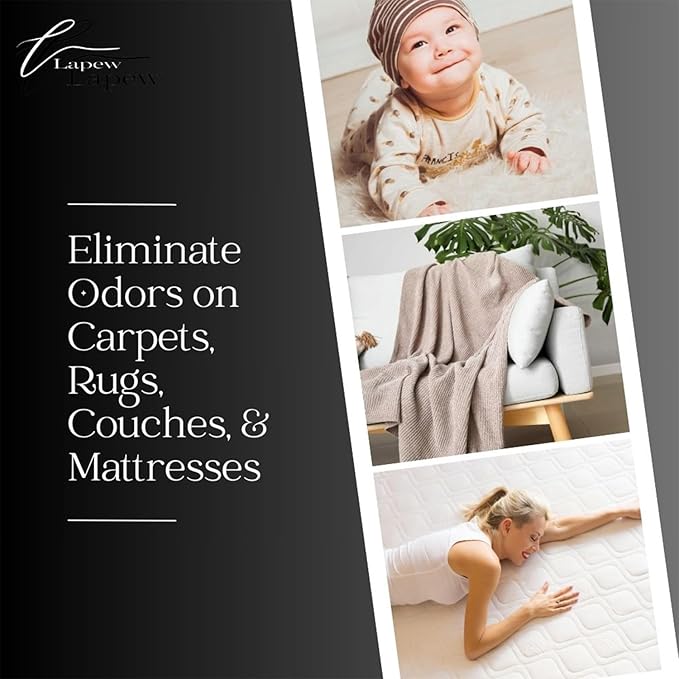 Fresh Linen Breeze Carpet Freshener Powder: Powerful Odor Eliminator for Home, Upholstery Deodorizer, Carpet Deodorizer, Pet Urine, Cat Litter Box - Fresh Linen Breeze Fragrance