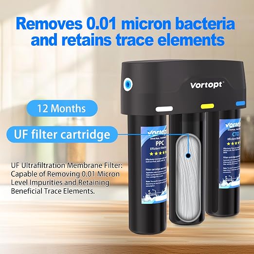 Vortopt Under Sink Water Filter,