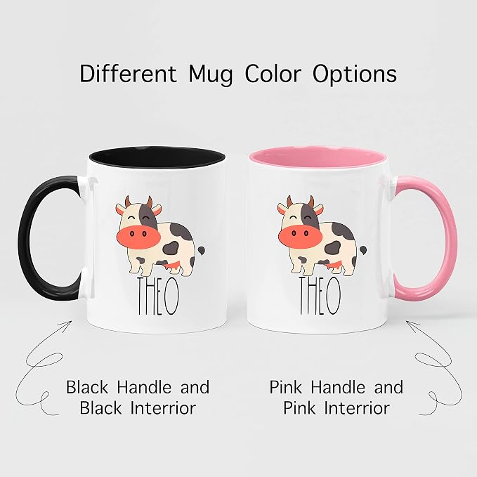 Personalized Mug for Kids, Girls | Customized Hot Chocolate, Coffee & Tea Cup |