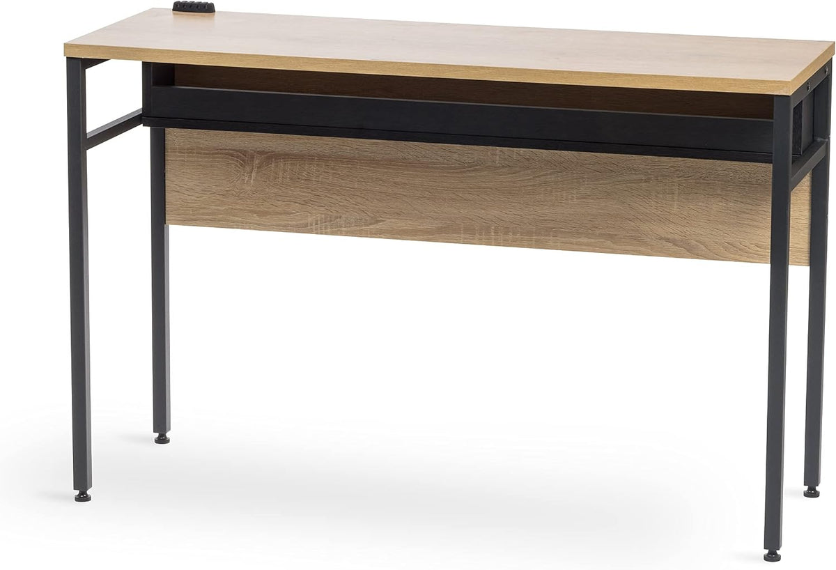 IRIS USA Computer Desk with Cable Organizer and Tray