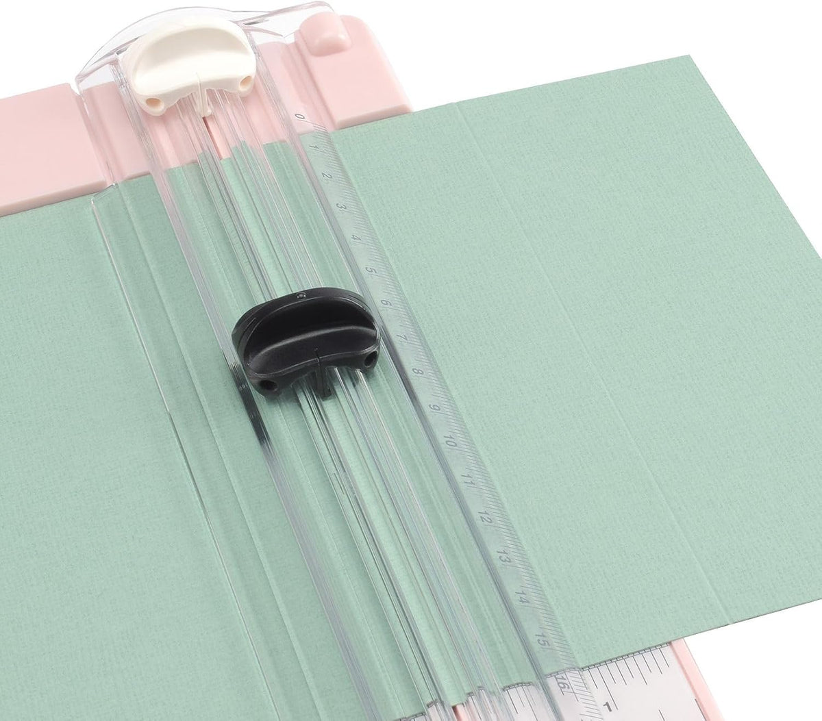 Vaessen Creative Trimmer and Scoring Board 6" for Scrapbooking, Cardmaking and Other Paper Crafts, Pink, 15,2 x 30,5 cm