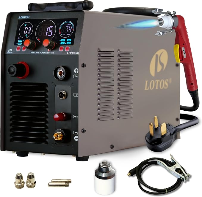 LTP8500 | 85A HF Pilot Arc Plasma Cutter, Drag-Cut Enabled, 220V Single-Phase