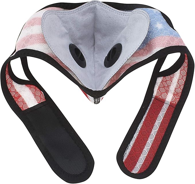 ASA TECHMED Reusable Dual Air Breathing Valve Face Mask Cover