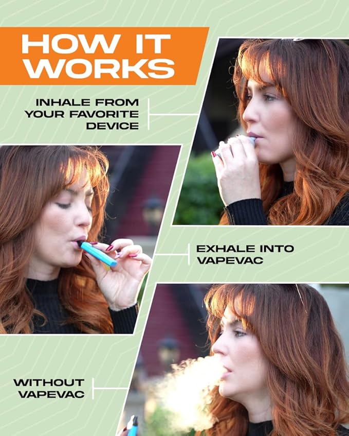 VapeVac – Pocket Sized Personal Air Filter