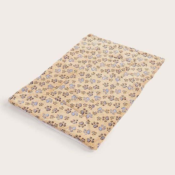 Dog Throw Blankets Warm Pet Cover Blankets, Couch Bed Furniture Protection Kitten Bed Blankets Cat Blankets Puppy Sleeping Mats for Small Medium Dogs Cats (100 * 70cm,Style 1)