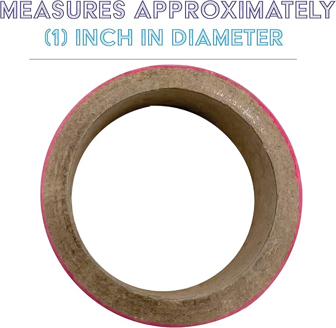 8006 Pk15 1 Inch Ring Donut - Colorful Shreddable Chewable Compressed Cardboard Foot Toy, Small Easy to Manipulate Mini Rings, Safe for All Types of Pets to Shred,