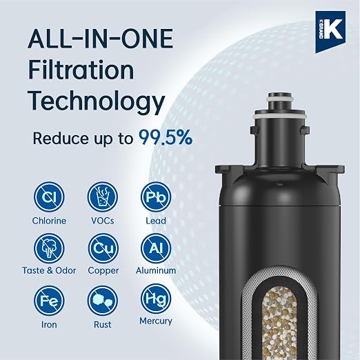 Pureal Hybrid Home PPU-1000K Under Sink Water Filter System, 10K Gallons