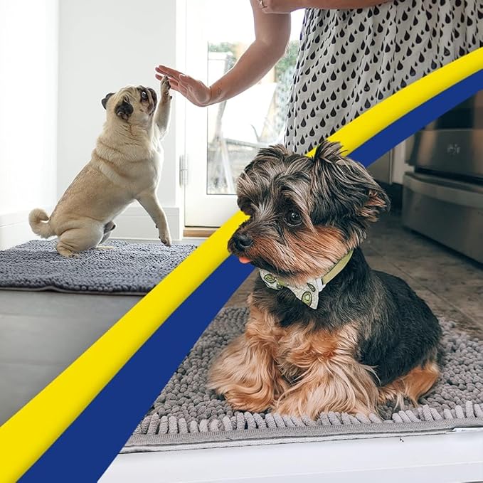 Muddy Mat® | Super Absorbent Door Mat Indoor, Microfiber Quick Dry Chenille