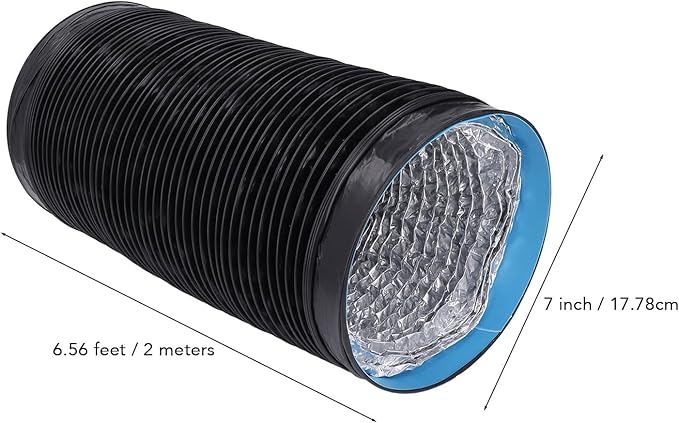 Dioche 7 Inch Conditioner 7in Dryer Vent Exhaust Duct Hose