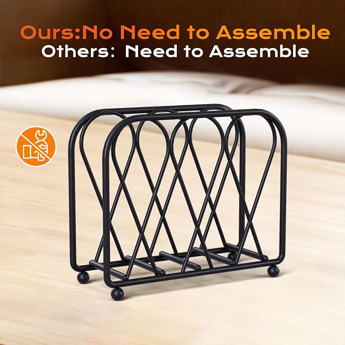 Napkin Holder for Table, Modern Decor for Home Dinner in Kitchen or Dining Room