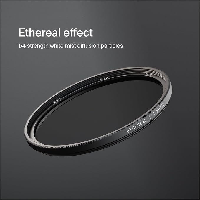Urth 77mm Ethereal White Mist ¼ Diffusion Lens Filter