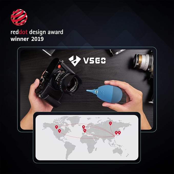VSGO Camera Air Blower with Filter Compressed Air