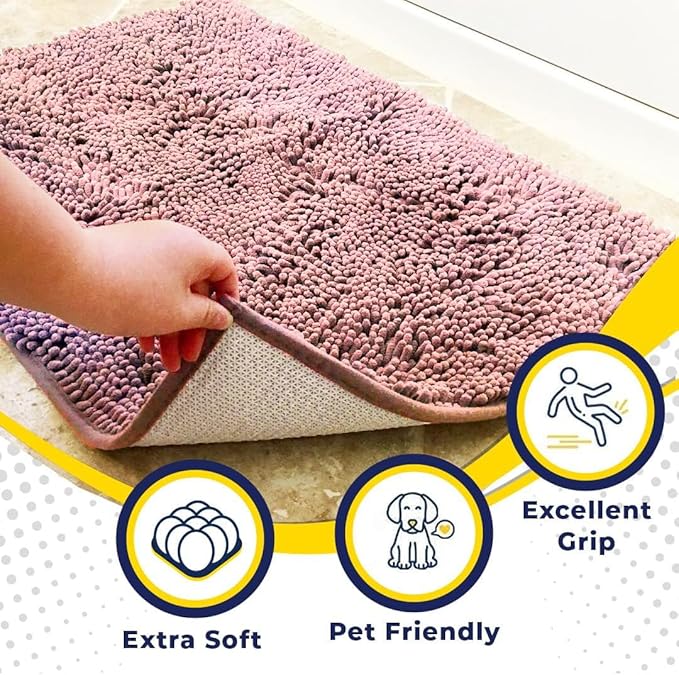 Muddy Mat® | Super Water Absorbent Door Mat Indoor, Microfiber Quick Dry