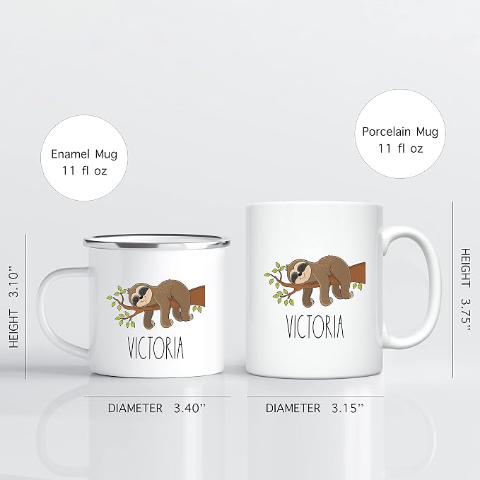 Personalized Mug for Kids, Girls | Customized Hot Chocolate, Coffee & Milk Cup