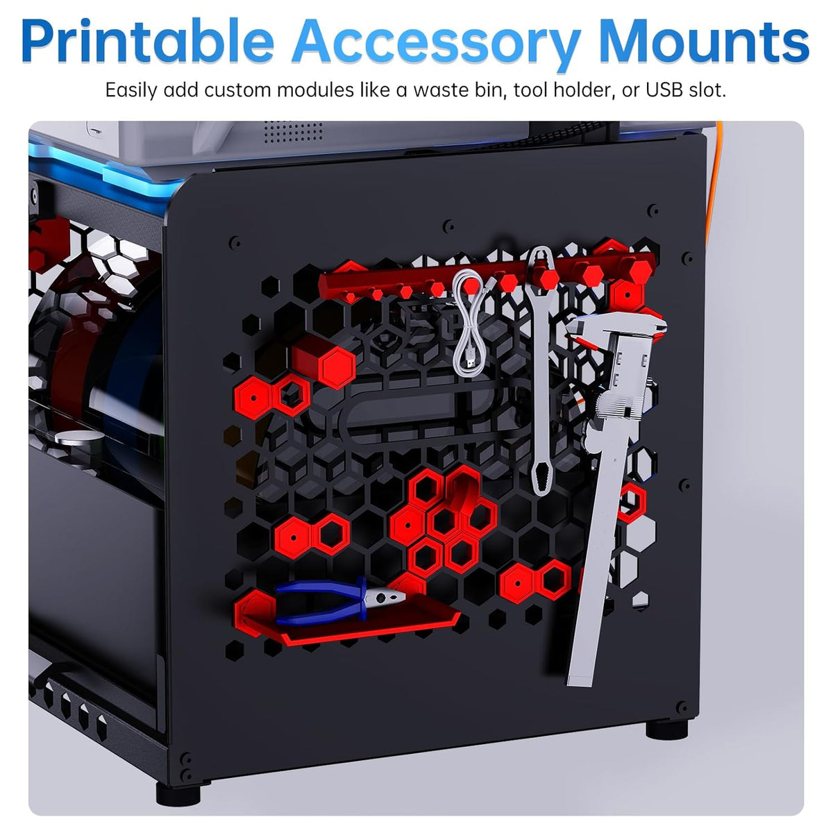 BIQU Panda Stack for Bambu-Lab A1 A1 Mini, 3D Printer AMS Stand Riser