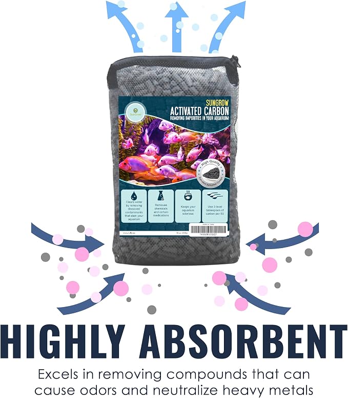 SunGrow 10 oz Activated Carbon,