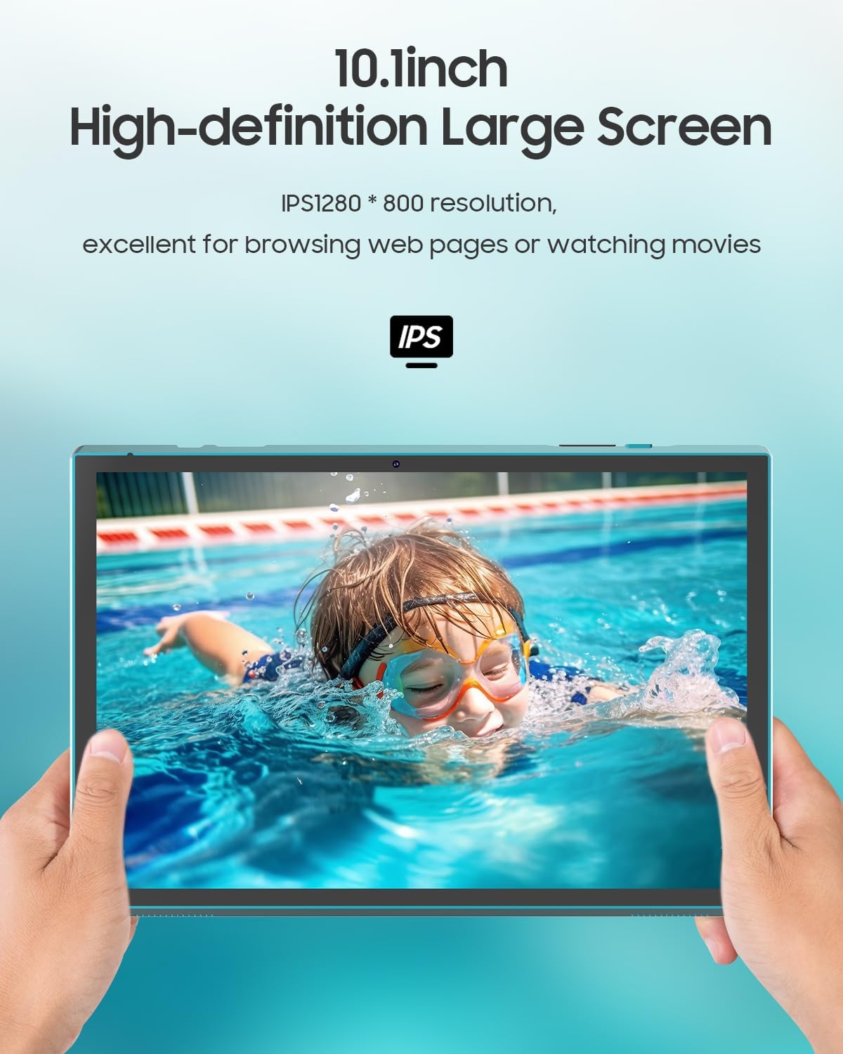 Android Tablet 2 in 1 with Keyboard Case Mouse Stylus, 10 inch Tablet Android 15 Tablets PC, 8GB RAM+32GB ROM Support 1TB Expandable, 6000mAh Battery 10.1" Tableta 2MP+8MP Dual Camera WiFi-6 Tablets
