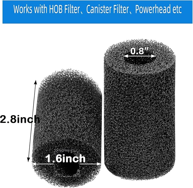 15 Pack Inlet Covers Pre-Filter Sponge