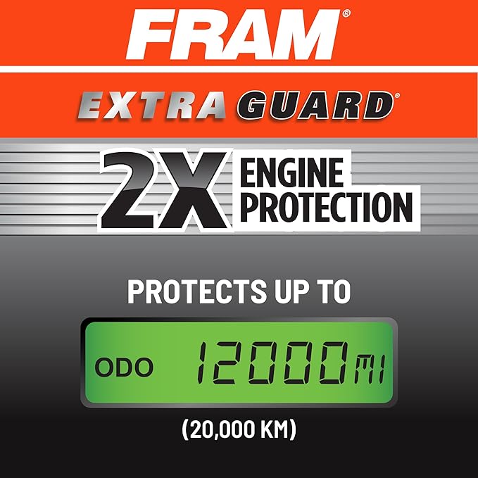 FRAM Extra Guard CA8755A Replacement Engine Air Filter