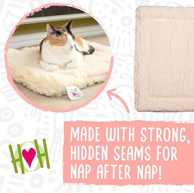 Hugglehounds Hugglefleece Dog Mat, Plush Soft And Durable Crate Mat, Machine Washable Bed (30"x48")