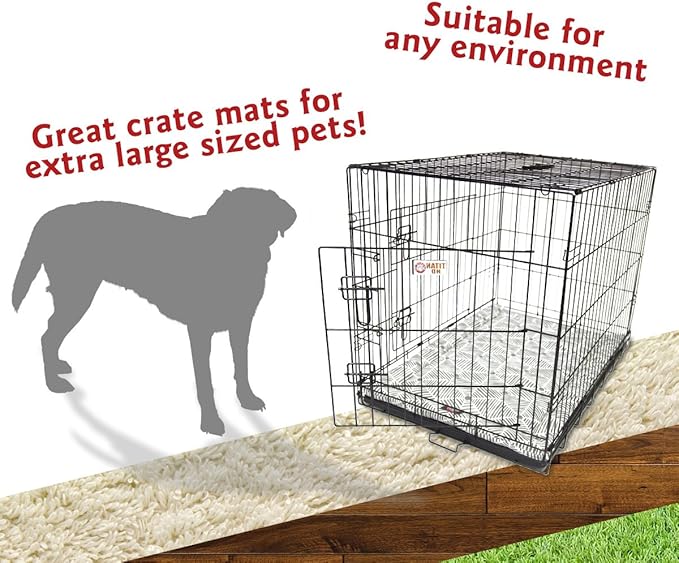 48" Charlie Gray Crate Dog Bed Mat By Majestic Pet Products