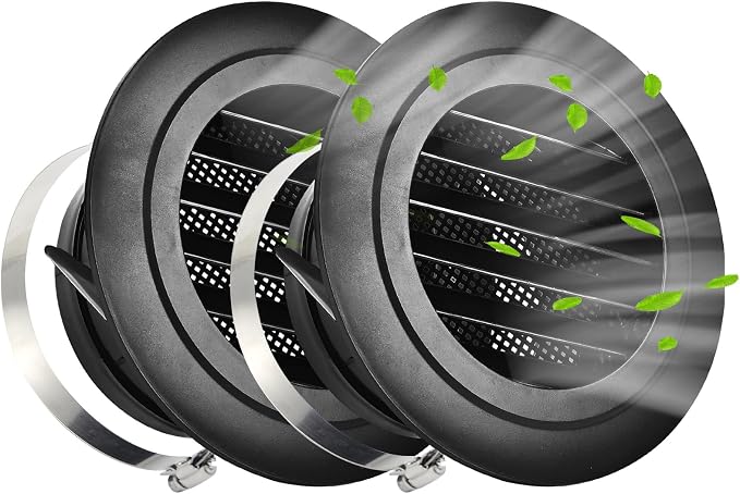 Soffit Vents 6 Inch, Round Exhaust Air Vent Cover