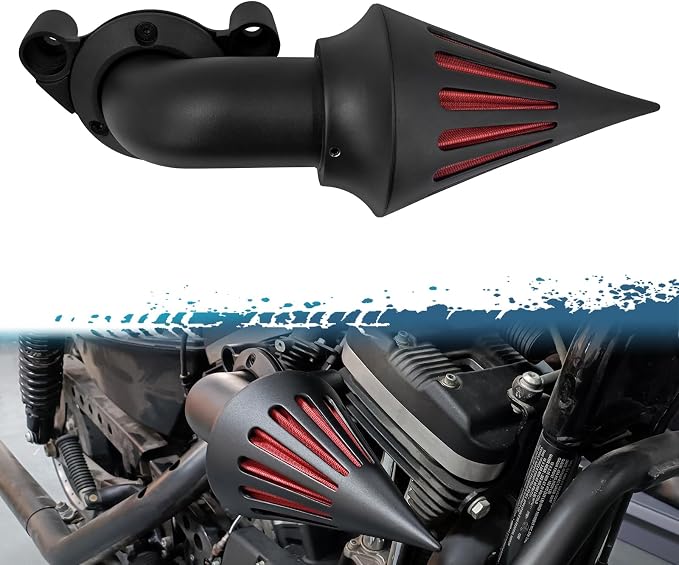 Air Cleaner Motorcycle CNC Spike Air Intake Filter Kit Fit