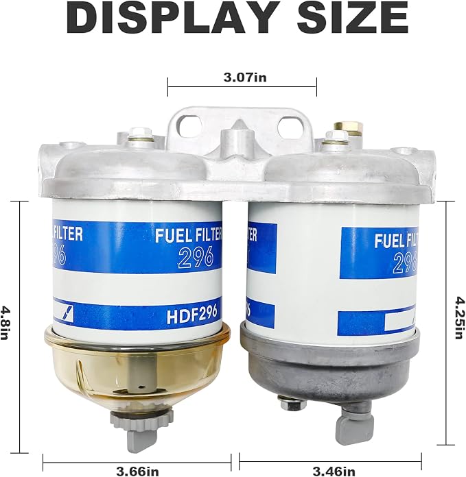 Dual Double Fuel Filter Assembly Replacement