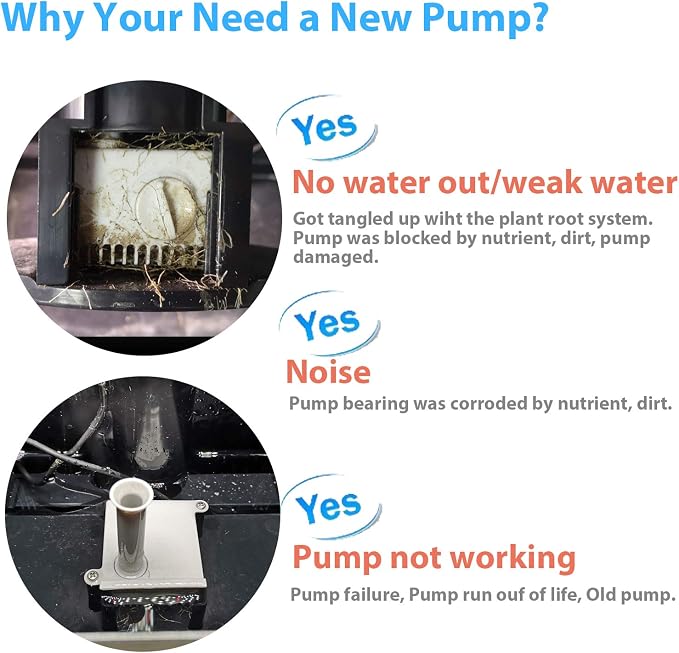 Aerogarden Replacement Pump Compatible