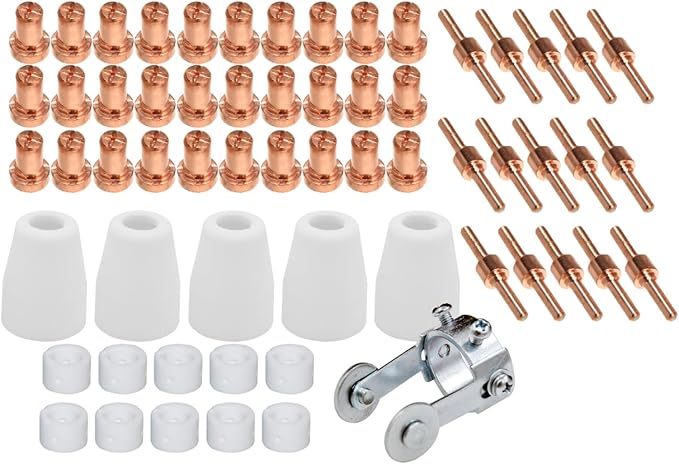 61Pcs PT31 Plasma Cutting Consumables