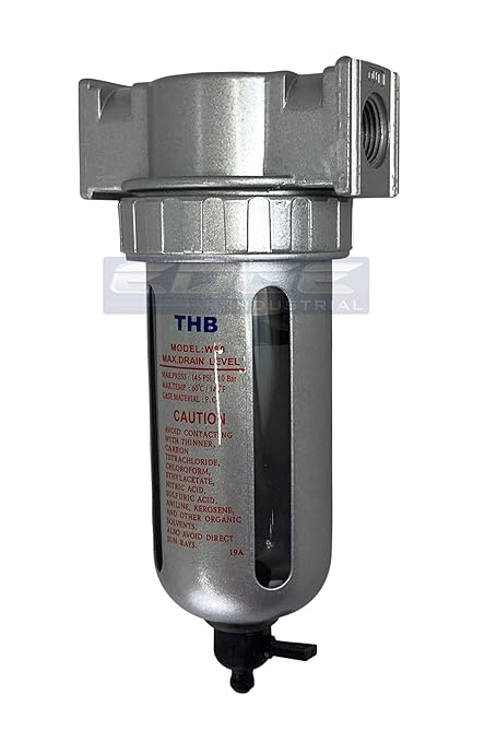 MID FLOW PARTICULATE FILTER/WATER TRAP