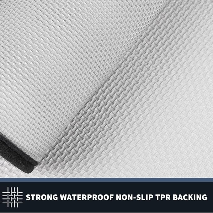 PURRUGS Dirt Trapping Door Mat 24" x 36", Non-Slip Machine Washable Entryway Rug