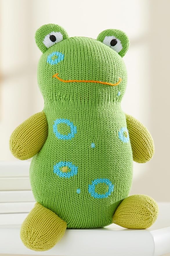 Fair Trade Organic Stuffed Animal - Flop The Frog