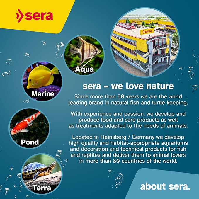 Sera Discus Granules 1000ml (14,8 fl oz) | Main Feed for All Discus & Ornamental Fish | Rich in Aquatic Proteins & Minerals | No Dyes or Preservatives | Boosts Growth