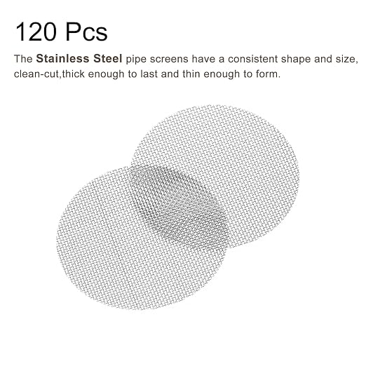MECCANIXITY Pipe Screen Stainless Steel Screens, 1 Inch Diameter