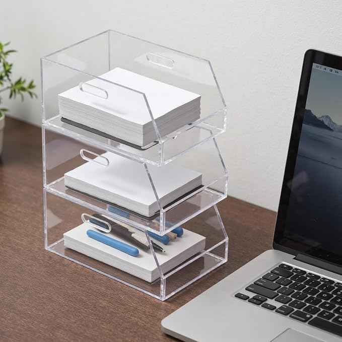Gelite Stackable Storage Bin Organizer