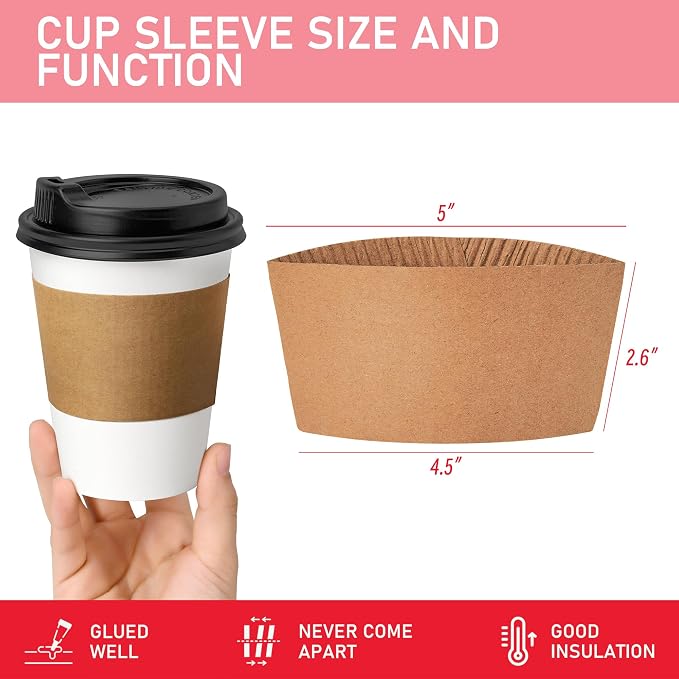 12 oz 500 Pack Coffee Cups