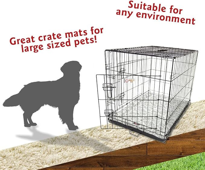 42" Charlie Gray Crate Dog Bed Mat By Majestic Pet Products