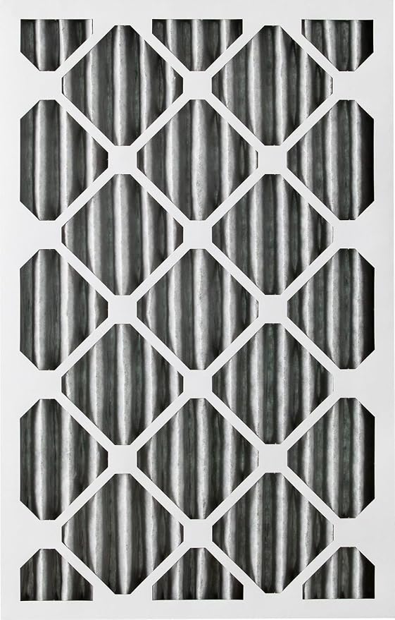 Nordic Pure 20x25x2 Furnace Air Filters MERV 10 Pleated Plus Carbon 3 Pack