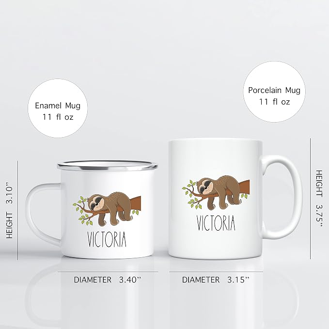 Personalized Mug for Kids, Girls | Customized Hot Chocolate, Coffee & Tea Cup |
