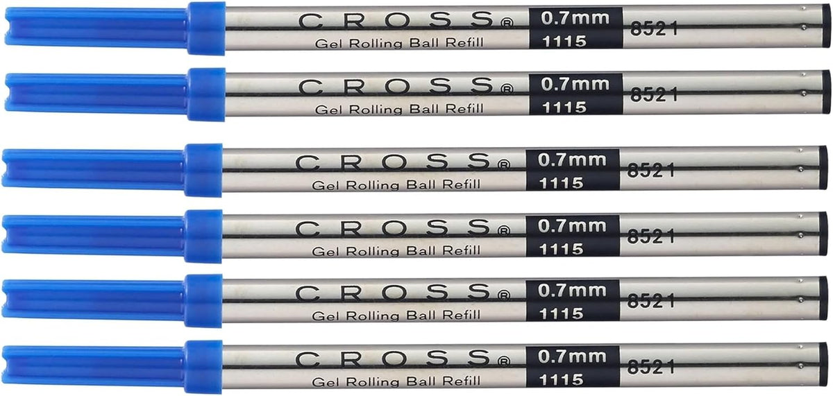 Cross Rollerball Refills for Selectip Rollerball Pens 6ct/pk (New Version)