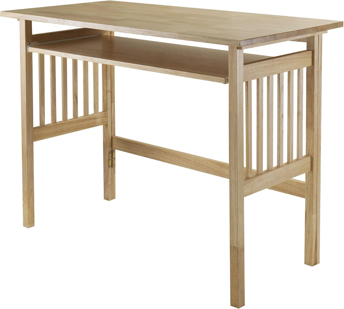 Winsome Mission Folding Computer Desk, Beechwood, 30"