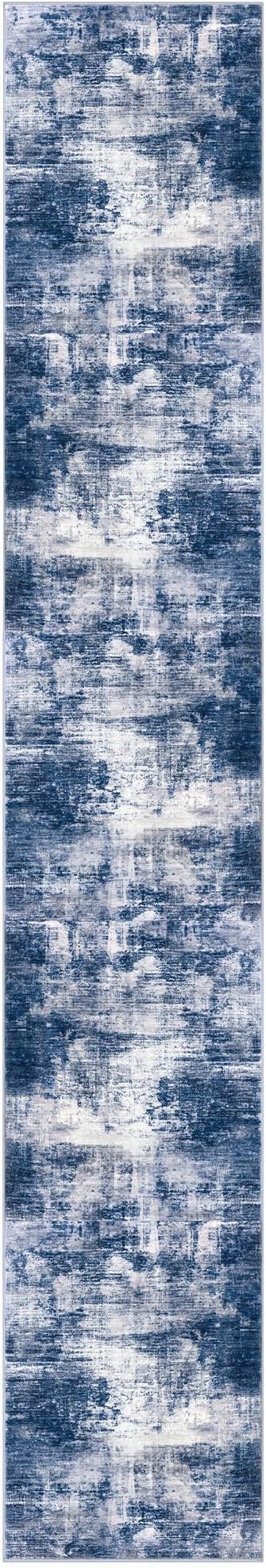 IOHOUZE Abstract Runner Rug 3x16 Ft Washable Runners