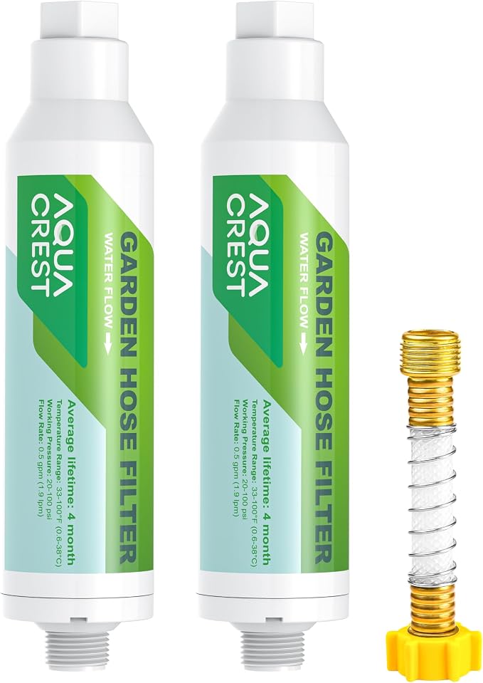 AQUA CREST Garden Hose Water Filter
