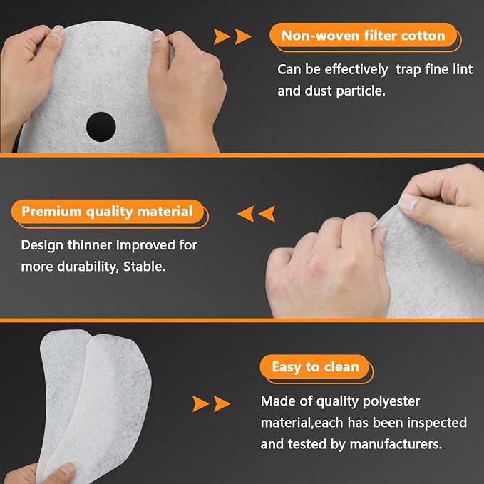 25PCS Cloth Dryer Exhaust Filter