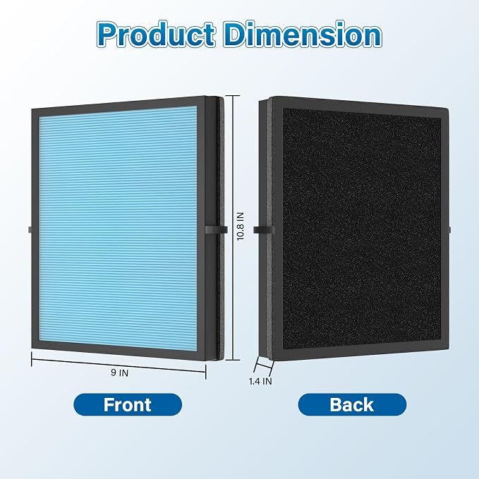 4 Pack MK04 Air Filter Replacement