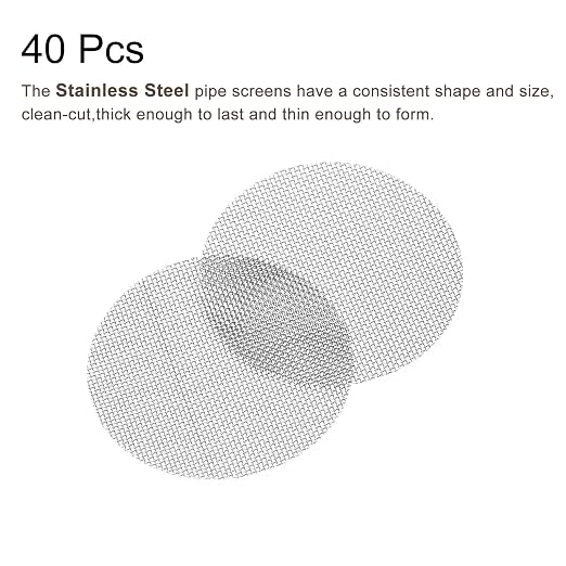 MECCANIXITY Pipe Screen Stainless Steel Screens, 1 Inch Diameter