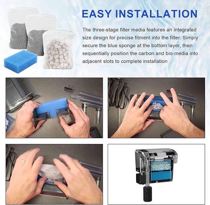 Aquarium Media Maintenance Kit Replacement